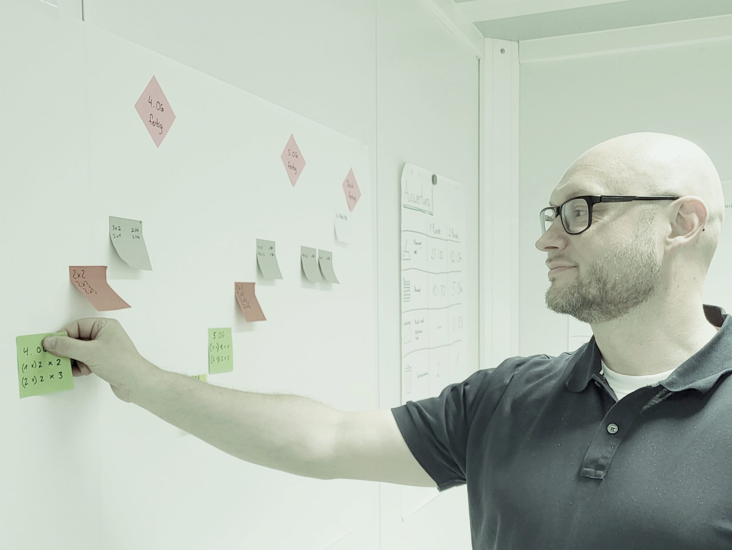 Visualisierung von Bauprozessen mit Lean-Methoden
